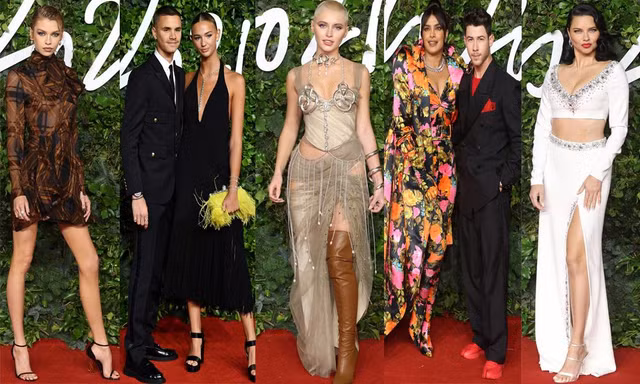 Cậu hai nhà Beckham dẫn bạn gái lên thảm đỏ quy tụ loạt mỹ nhân diện mốt nội y