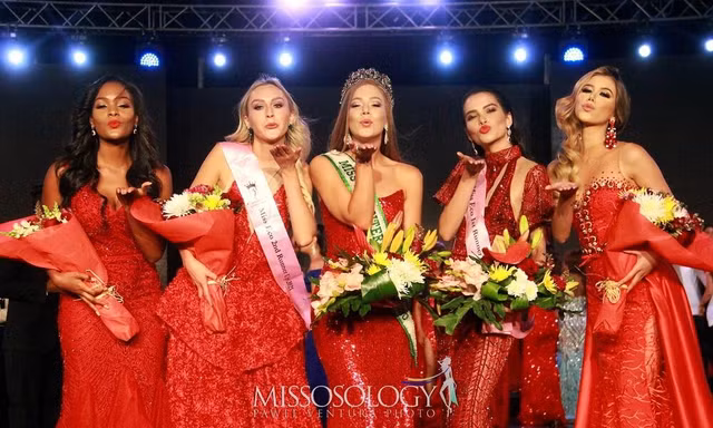 Top 5 Miss Eco International 2020.