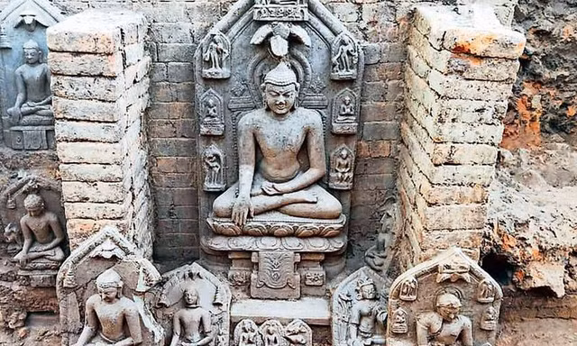 Phát hiện hàng loạt tượng Phật nghìn năm tuổi 