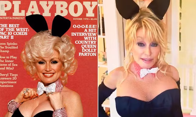 Huyền thoại nhạc đồng quê hóa nàng thỏ Playboy ‘bốc lửa’ ở tuổi 75