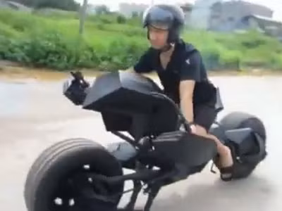 Cận cảnh xe Batman chế cực 'độc' ở Việt Nam