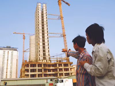 Theo các chuyên gia, thị trường bất động sản Hà Nội sẽ hạ nhiệt sau 3 năm nữa Ảnh: Hồng Vĩnh