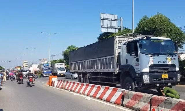 Hiện trường vụ tai nạn giao thông 