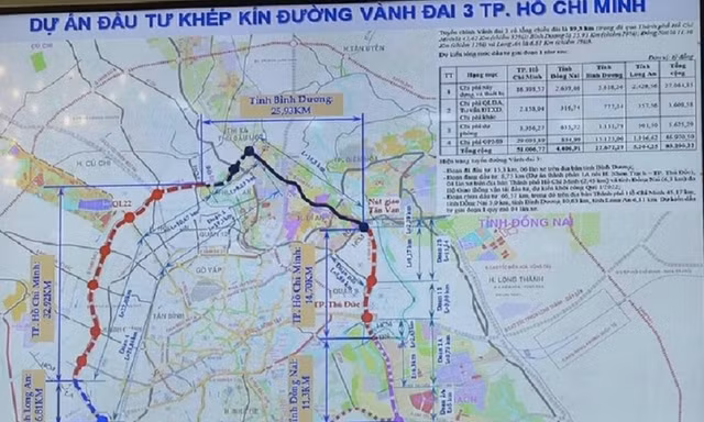 Đồng Nai kiện toàn Ban chỉ đạo dự án đường Vành đai 3 TP.HCM