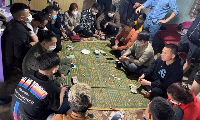 Triệt phá ổ nhóm đánh bạc lưu động tại các trang trại chăn nuôi