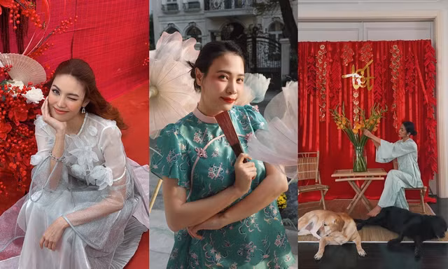Ngắm cơ ngơi đón Tết của các "dâu hào môn": Bên lộng lẫy, bên truyền thống