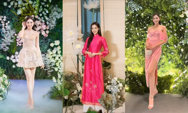 Áp dụng công thức này, Hoa hậu Đỗ Thị Hà luôn là khách mời đẹp nhất đám cưới