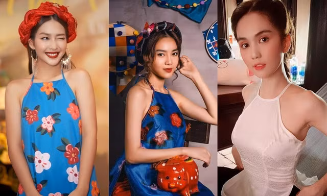 Đắng lòng nhìn 'sao' Việt muốn khoe vẻ gợi cảm với áo yếm nhưng lại bị 'phản chủ'