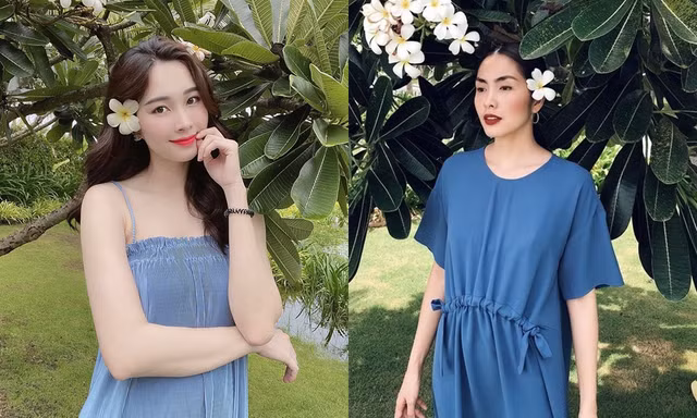Tăng Thanh Hà và Hoa hậu Đặng Thu Thảo có gu thời trang đi biển giống nhau đến kỳ lạ