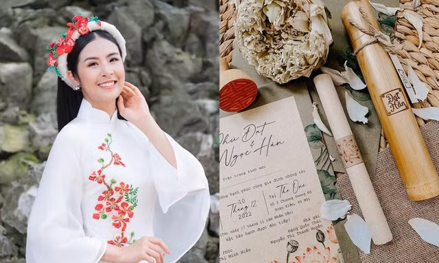 Chưa chính thức diễn ra nhưng đám cưới của Hoa hậu Ngọc Hân đã có nhiều điều độc đáo