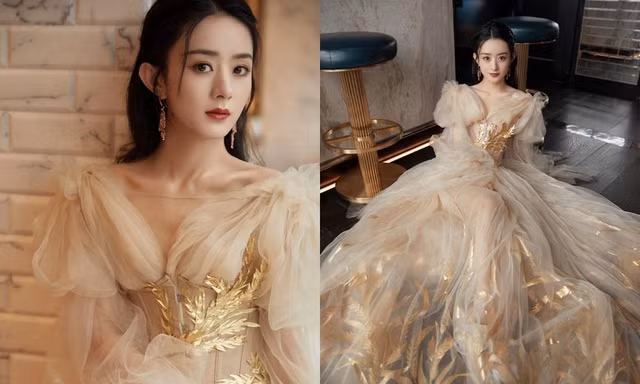 Lai lịch khó ngờ của bộ váy lộng lẫy giúp Triệu Lệ Dĩnh thành “Nữ hoàng đêm hội Bazaar”