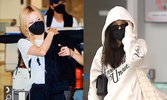 So kè trang phục Jennie và Rosé diện khi trở về Hàn Quốc: Đại sứ thương hiệu nào xịn hơn?