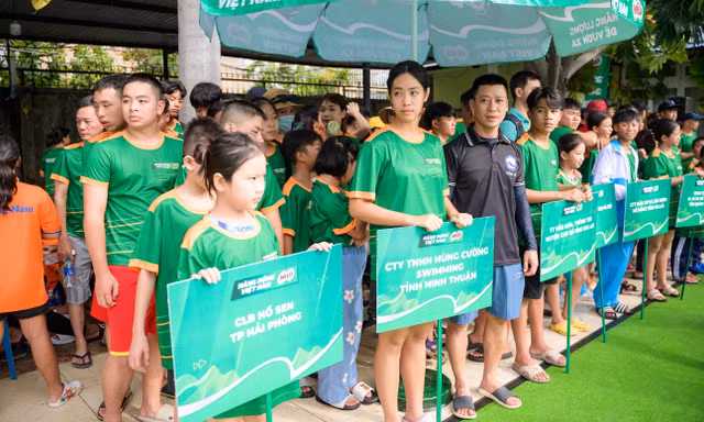 Nestlé MILO đồng hành cùng Giải Bơi “Đường đua xanh” 2023