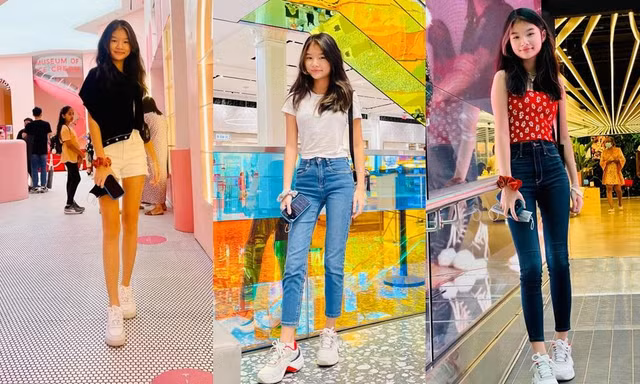 Con gái Trương Ngọc Ánh đăng ảnh mới, đôi chân siêu dài cực phẩm chiếm hết spotlight