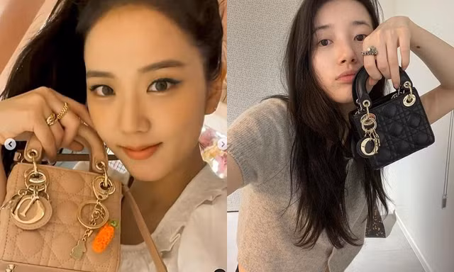 Đụng hàng quà tặng Dior, Jisoo sang chảnh hút hồn trong khi Suzy giản dị quá hóa nhàm