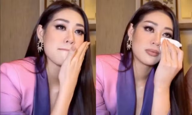 Miss Universe 2020 vừa khởi động thì Khánh Vân đã bật khóc nức nở khi livestream là sao?