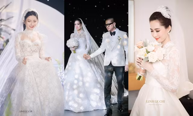 Váy cưới của Hoa hậu Khánh Vân đụng ý tưởng với những cô dâu đình đám nào?