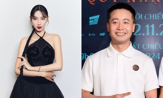 Hoa hậu Thùy Tiên né tránh Quang Linh Vlogs ở buổi ra mắt phim "Linh Miêu"?