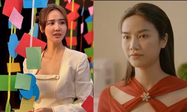 Cùng đóng vai bạn gái Đình Tú, Huyền Lizzie và Anh Đào lộ điểm trùng hợp bất ngờ