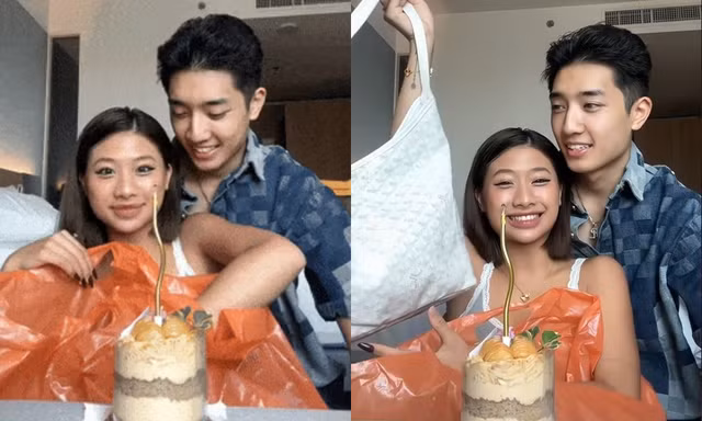Được bạn trai tặng túi hàng hiệu nhưng Louis Phạm lại bị nghi ngờ "phông bạt"