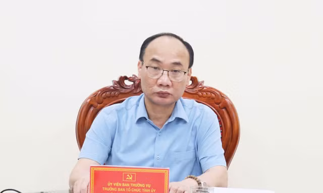 Ông Phùng Đức Chiến – Trưởng Ban Tổ chức Tỉnh ủy Bắc Ninh.