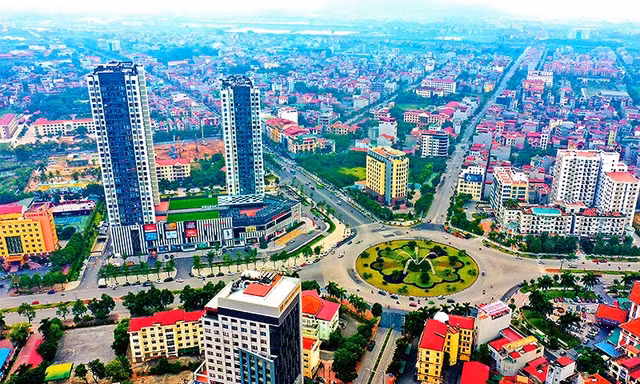 Một góc thành phố Bắc Ninh.
