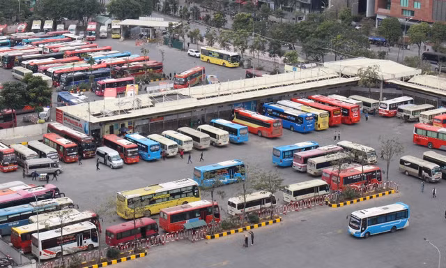 Bến xe Hà Nội tăng cường hơn 600 lượt xe dịp Quốc khánh 2/9