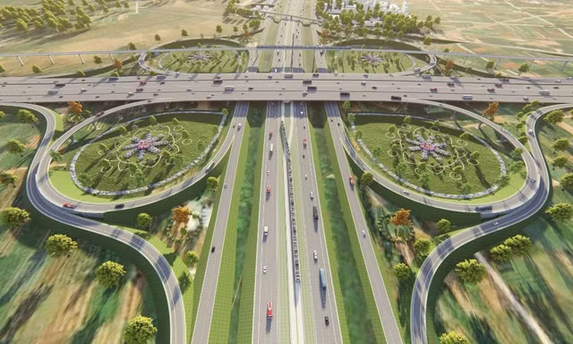 Khởi công vành đai 4: Thủ tướng yêu cầu các cơ quan phối hợp tốt để sớm thông xe 