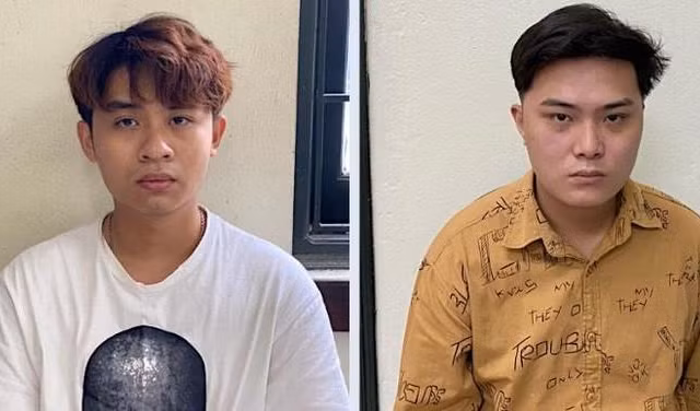 Hai đối tượng bị bắt giữ.