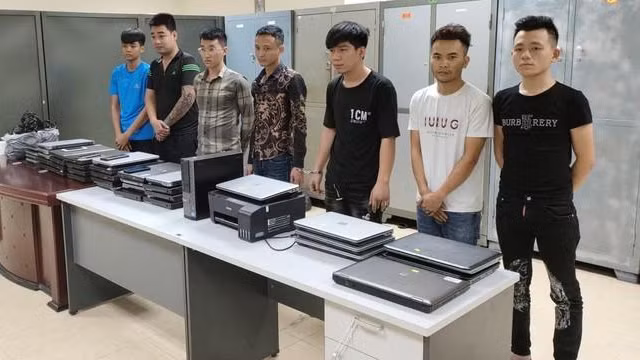Nhóm đối tượng. Ảnh ANTĐ