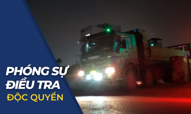 Lần theo những chuyến xe bí ẩn mang đất thải đi bán ở Hà Nội