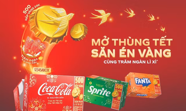 Coca-Cola khởi động chiến dịch Tết 2025: 'Trao tâm ý, gắn kết Tết diệu kỳ'