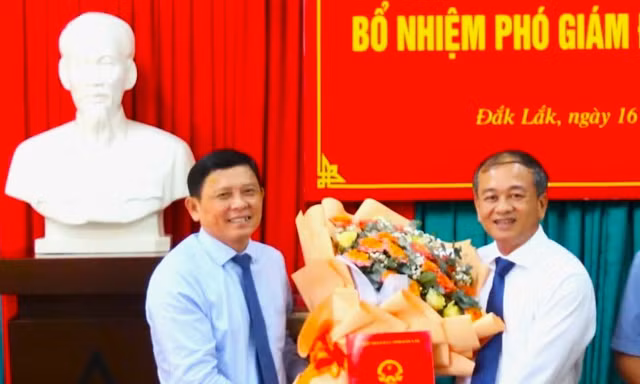 Cục trưởng Cục Quản lý thị trường Đắk Lắk làm Phó Giám đốc Sở Công Thương