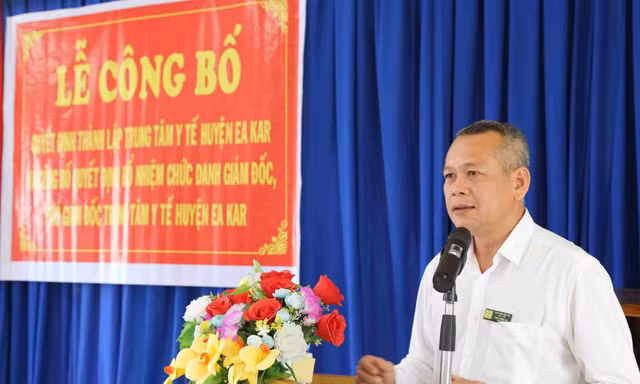 Bổ nhiệm lại Giám đốc Sở Y tế Đắk Lắk