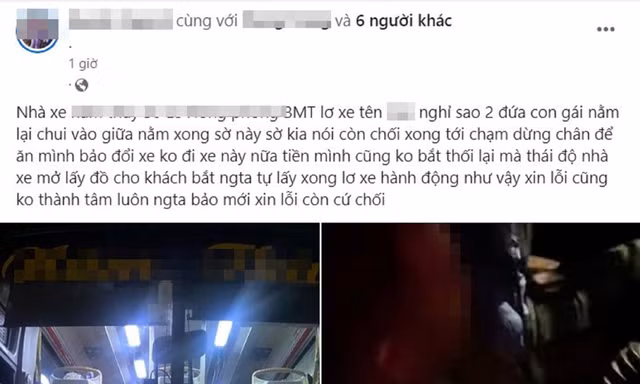 Nữ hành khách tố bị phụ xe sàm sỡ: Chủ xe sẽ trích xuất camera hành trình