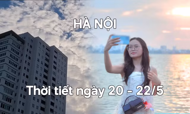 Giữa tuần Hà Nội ngày nắng, có mưa dông rải rác