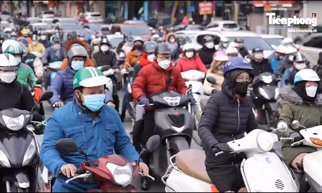 Hà Nội đón gió lạnh đầu mùa, nền nhiệt tiếp tục giảm sâu