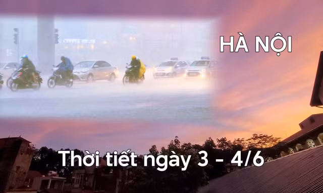 Mưa lớn giải nhiệt ở Hà Nội kéo dài bao lâu?