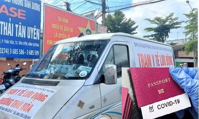Bình Dương hỗ trợ hàng tháng cho nhân viên trạm y tế, bắt đầu cấp ‘hộ chiếu vắc xin’