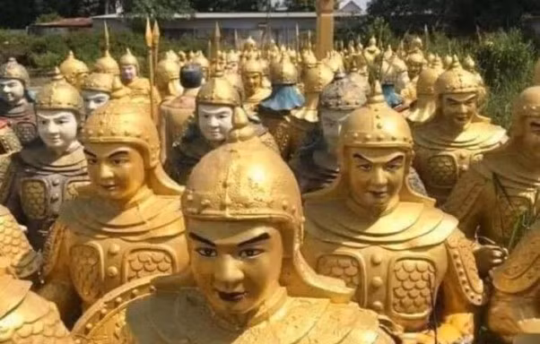 Tượng lính canh nghi lính Trung Quốc bị trả về Bình Dương, ông Dũng 'lò vôi' nói gì?