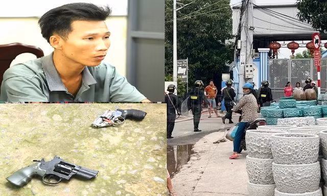 Lời khai của kẻ dùng súng khống chế đôi nam nữ trong nhà trọ ở Bình Dương