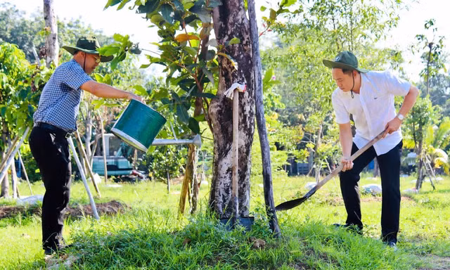 Vườn cây ăn trái của cán bộ, viên chức Bình Dương được xác lập Kỷ lục Việt Nam