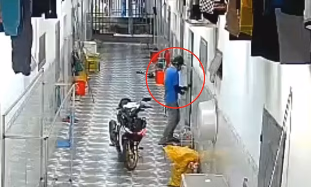 [CLIP] Trộm cắt khóa phòng trọ, lấy sạch tài sản tích cóp của vợ chồng công nhân 