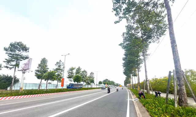 Ngắm tuyến đường như dải lụa nhiều làn nhất Bình Dương vừa được điều chỉnh tốc độ