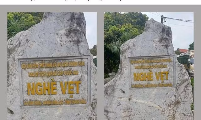 Vụ tấm biển ghi 'Bộ Văn hóa, Thể thao và Du lịch Thanh Hóa': Tôi có cung tiến đâu?