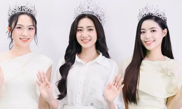 Chiều nay, Hoa hậu Hà Trúc Linh và hai Á hậu họp báo ra mắt truyền thông