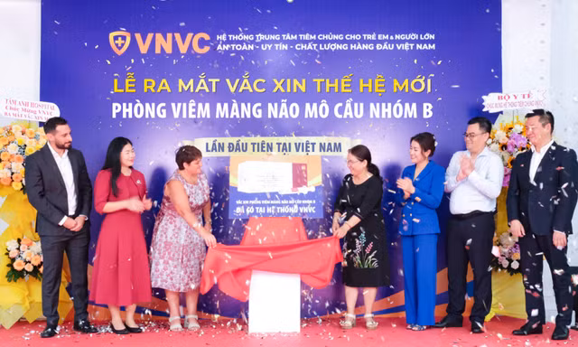 VNVC ra mắt vaccine viêm màng não mô cầu mới lần đầu tại Việt Nam
