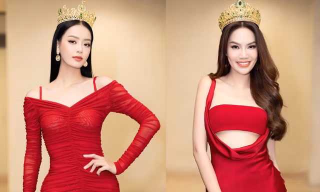 Á hậu Bùi Khánh Linh cảm ơn cha mẹ vì cho mình vóc dáng đẹp, chiều cao 1,77 m