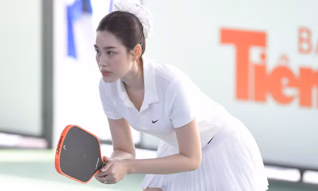 Đỗ Thị Hà, Ngọc Hằng căng thẳng trên sân ở Giải Vô địch Pickleball Việt Nam 2025