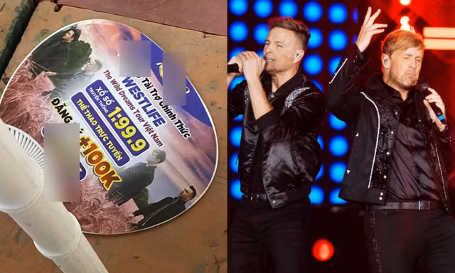 Công an xử lý vụ quảng cáo tiền ảo, web cờ bạc tại đêm nhạc Westlife ở TP.HCM